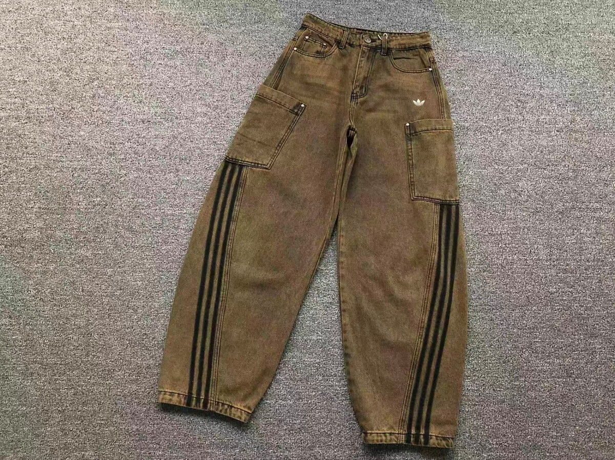 Calça Jeans Cargo Adidas
