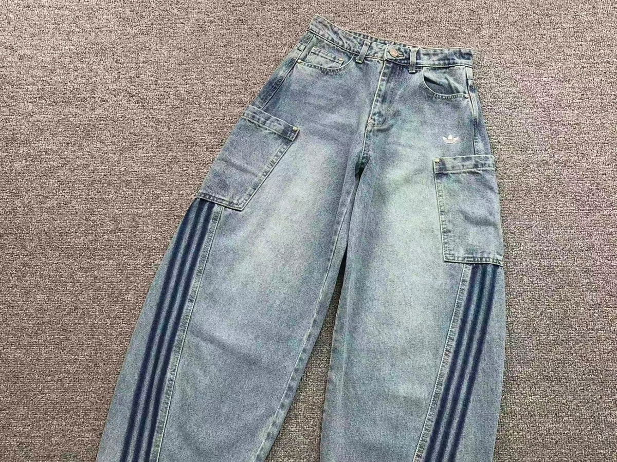 Calça Jeans Cargo Adidas