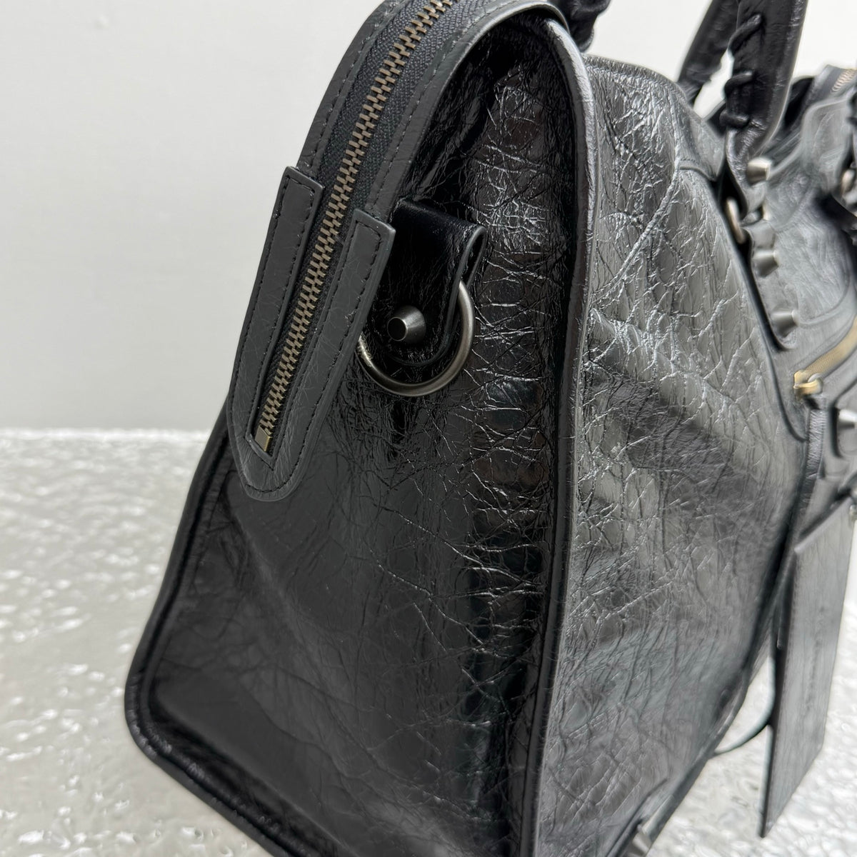 Bolsa Balenciaga Le City - Couro de Bezerro Preto - 46cm