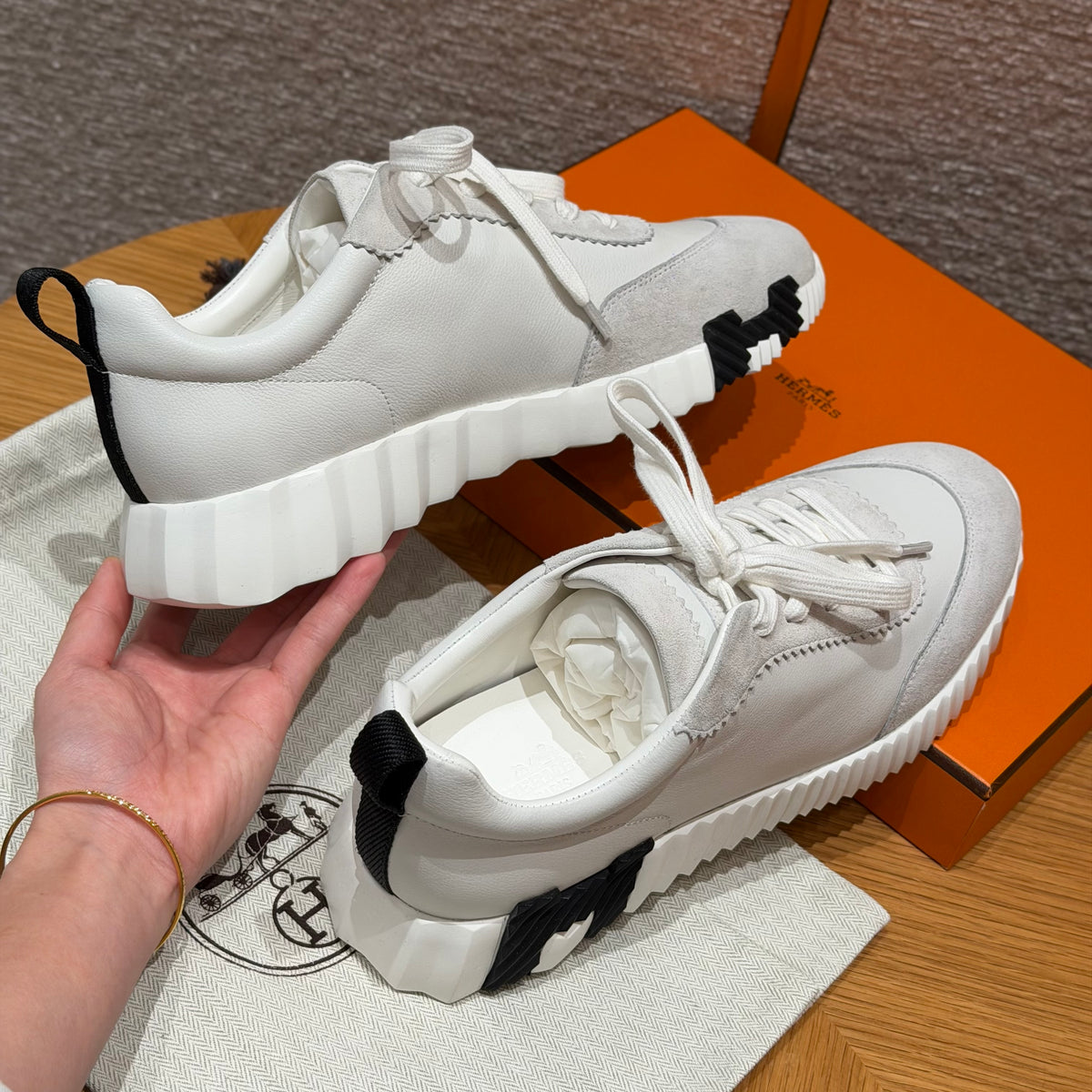 Tênis Hermès Bouncing