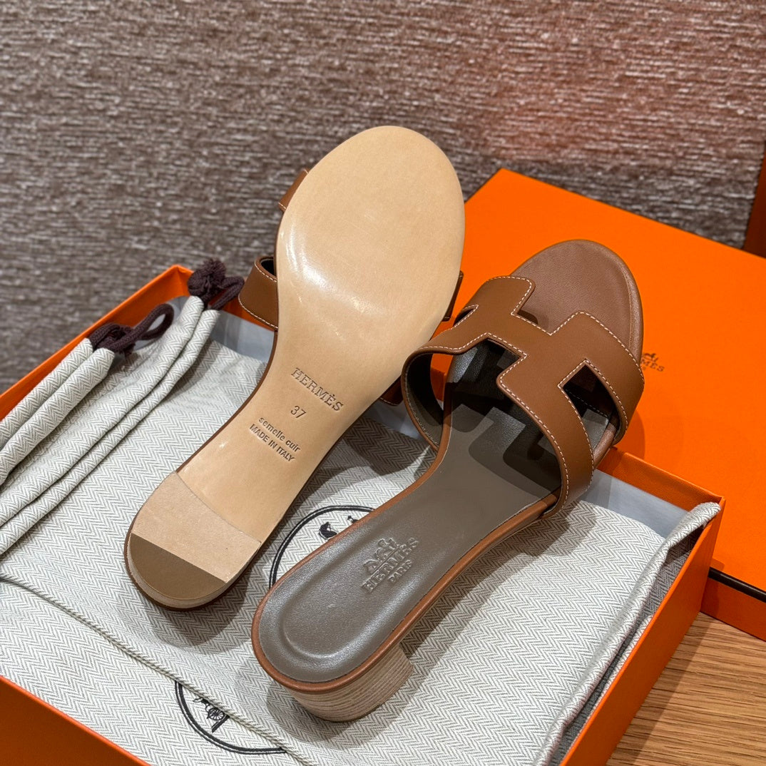 Hermès Oasis - Couro Liso