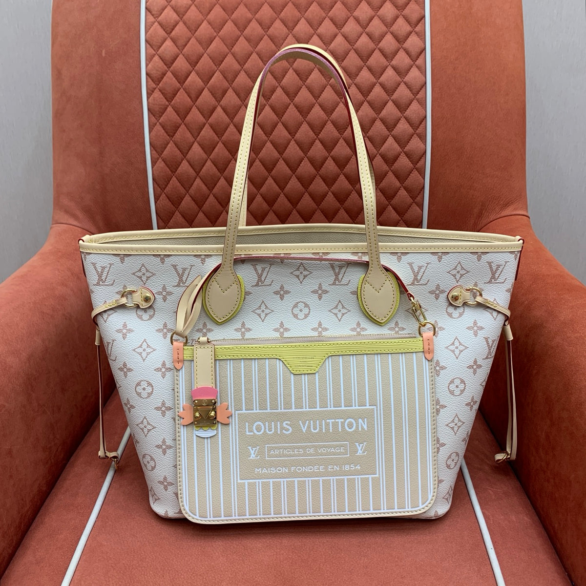 Bolsa Louis Vuitton Neverfull Inside Out MM – 31 cm