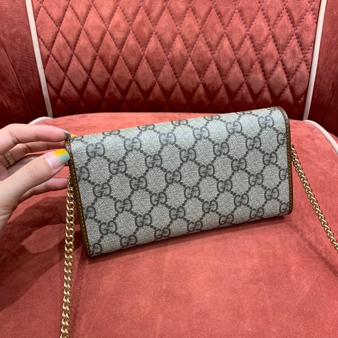 Gucci Horsebit 1955 bag - com alça corrente