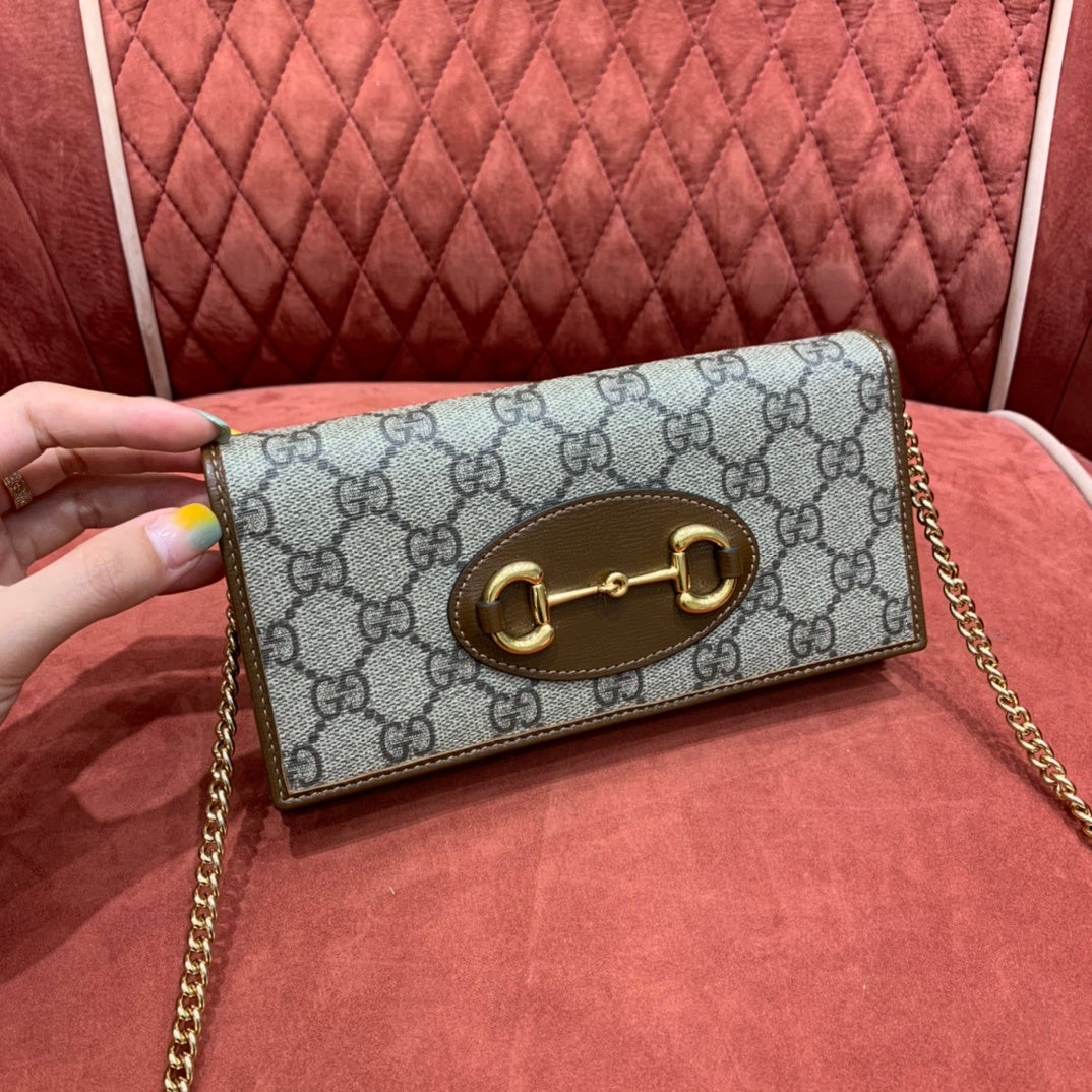Gucci Horsebit 1955 bag - com alça corrente