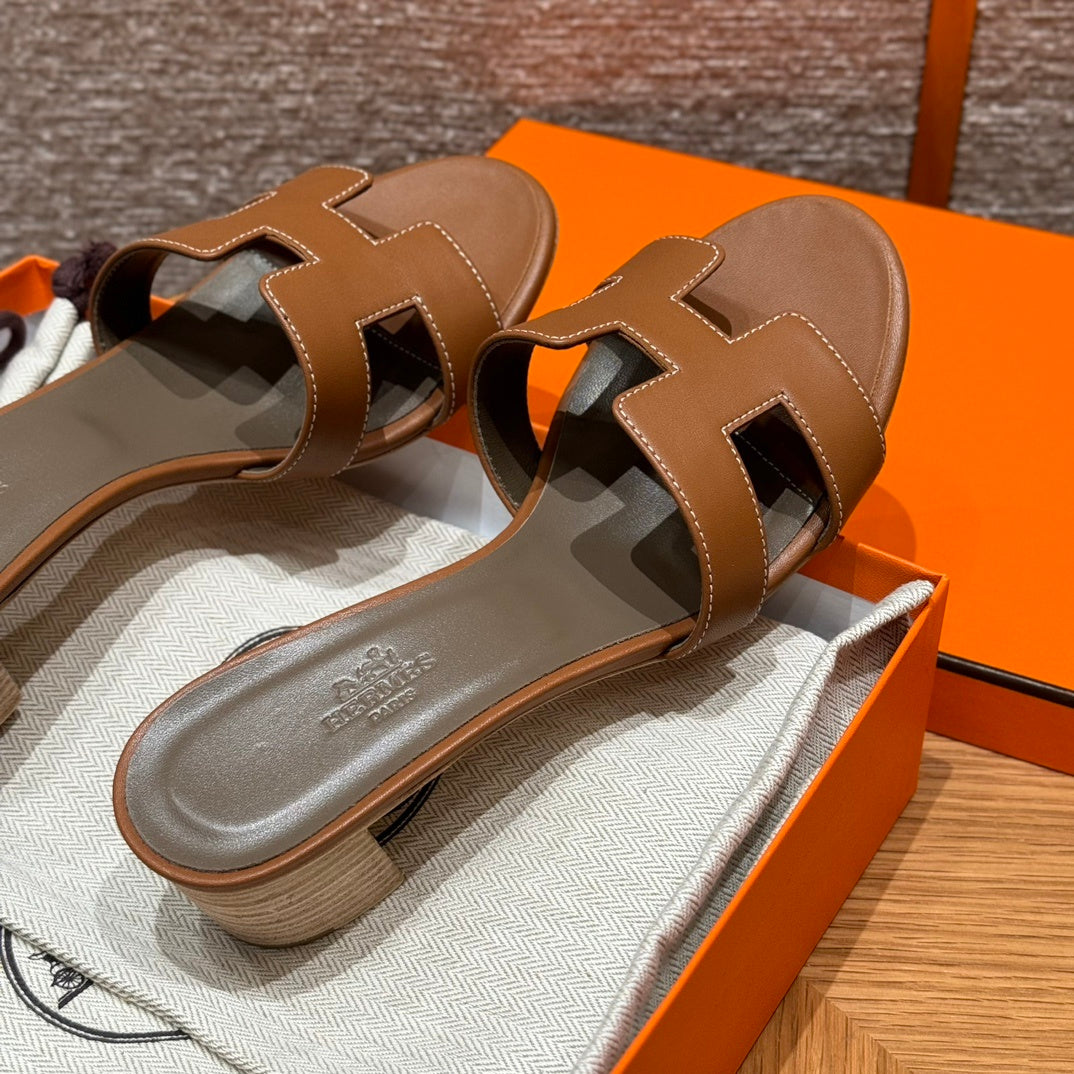 Hermès Oasis - Couro Liso