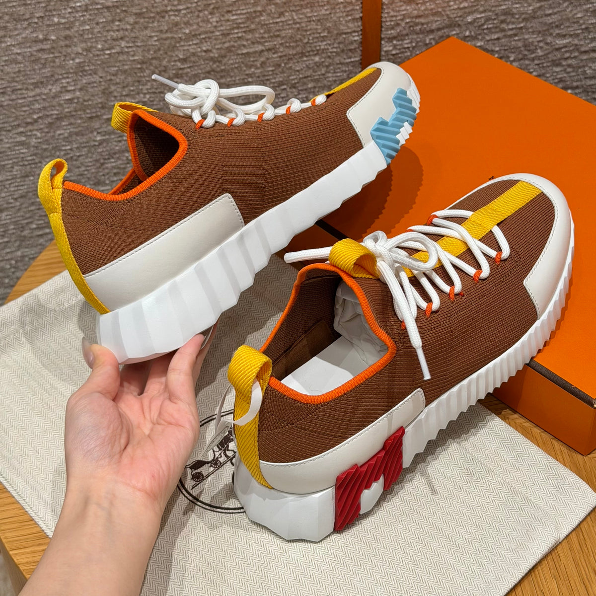 Tênis Hermès Bouncing