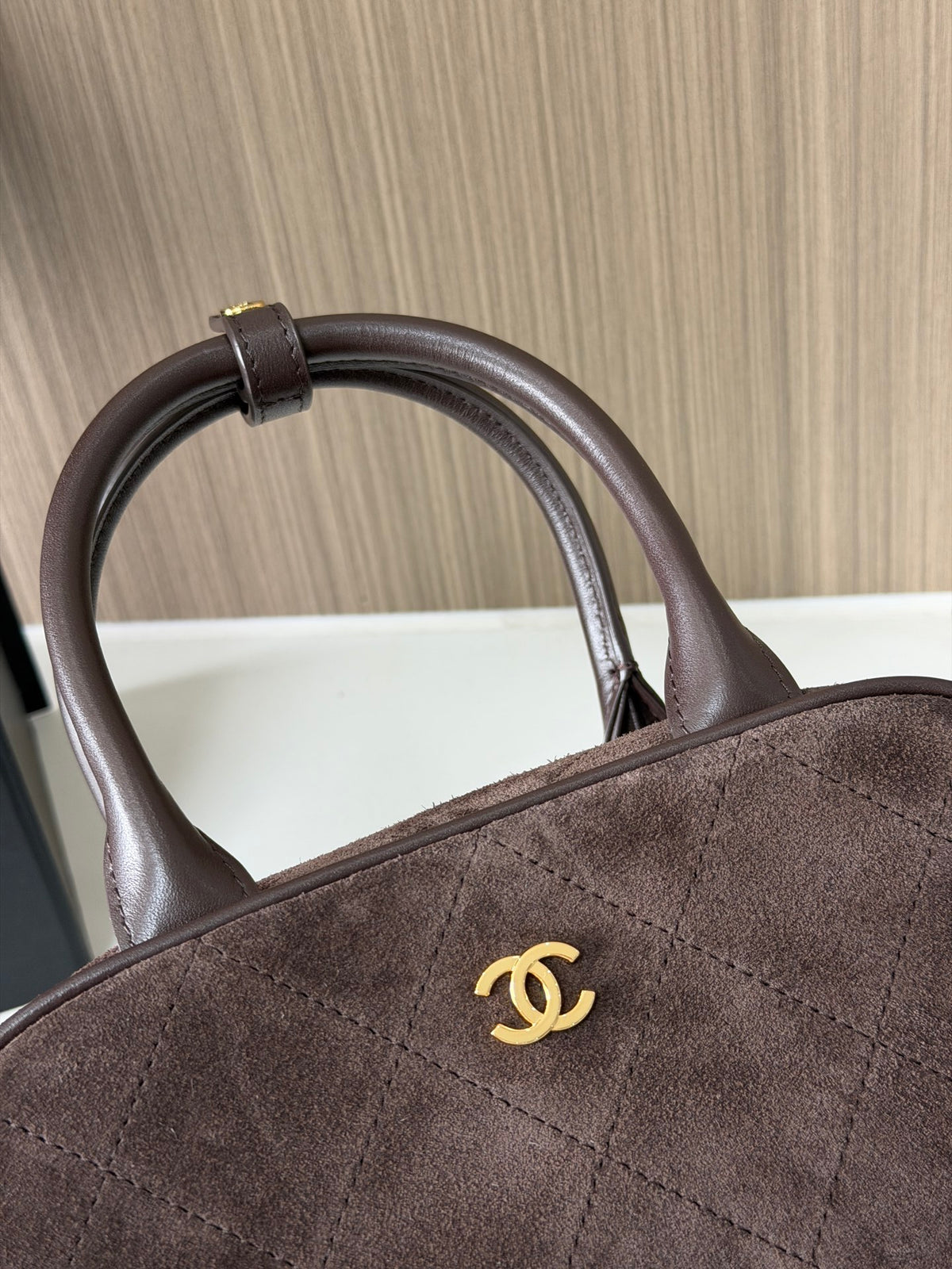 Bolsa Chanel Mini Bowling - 20.5cm