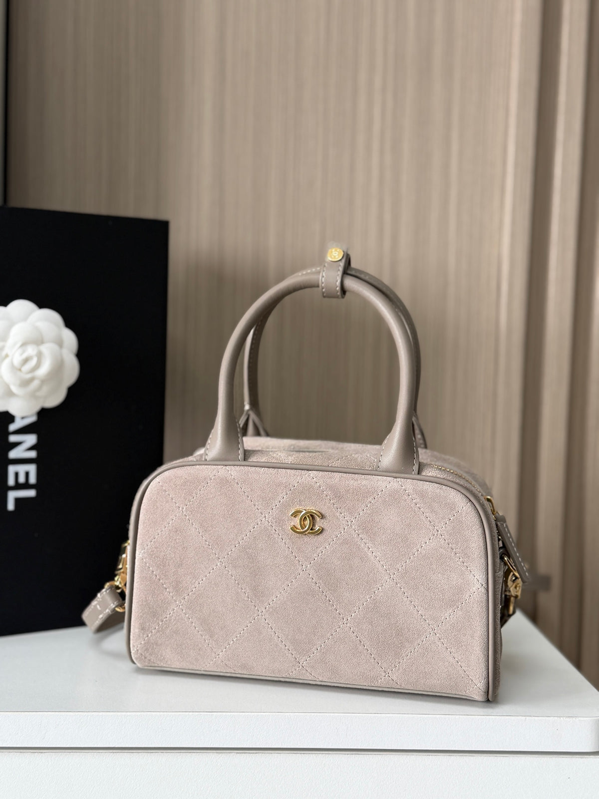 Bolsa Chanel Mini Bowling - 20.5cm