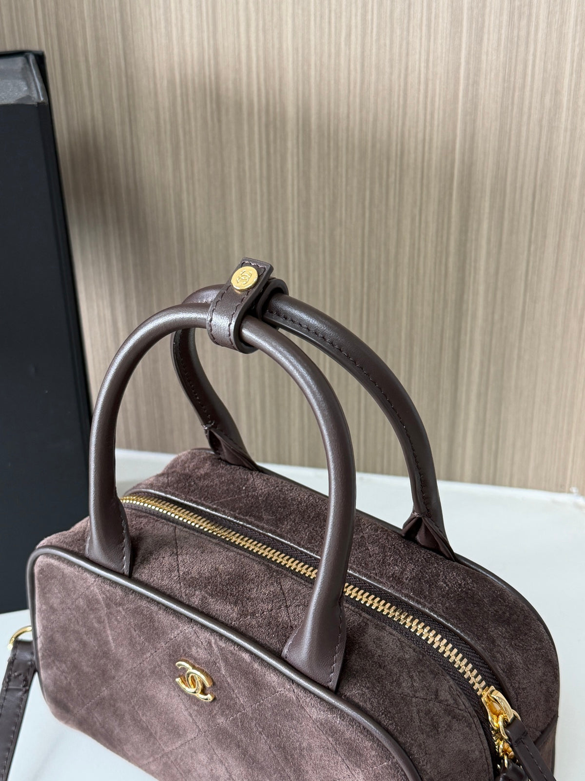 Bolsa Chanel Mini Bowling - 20.5cm