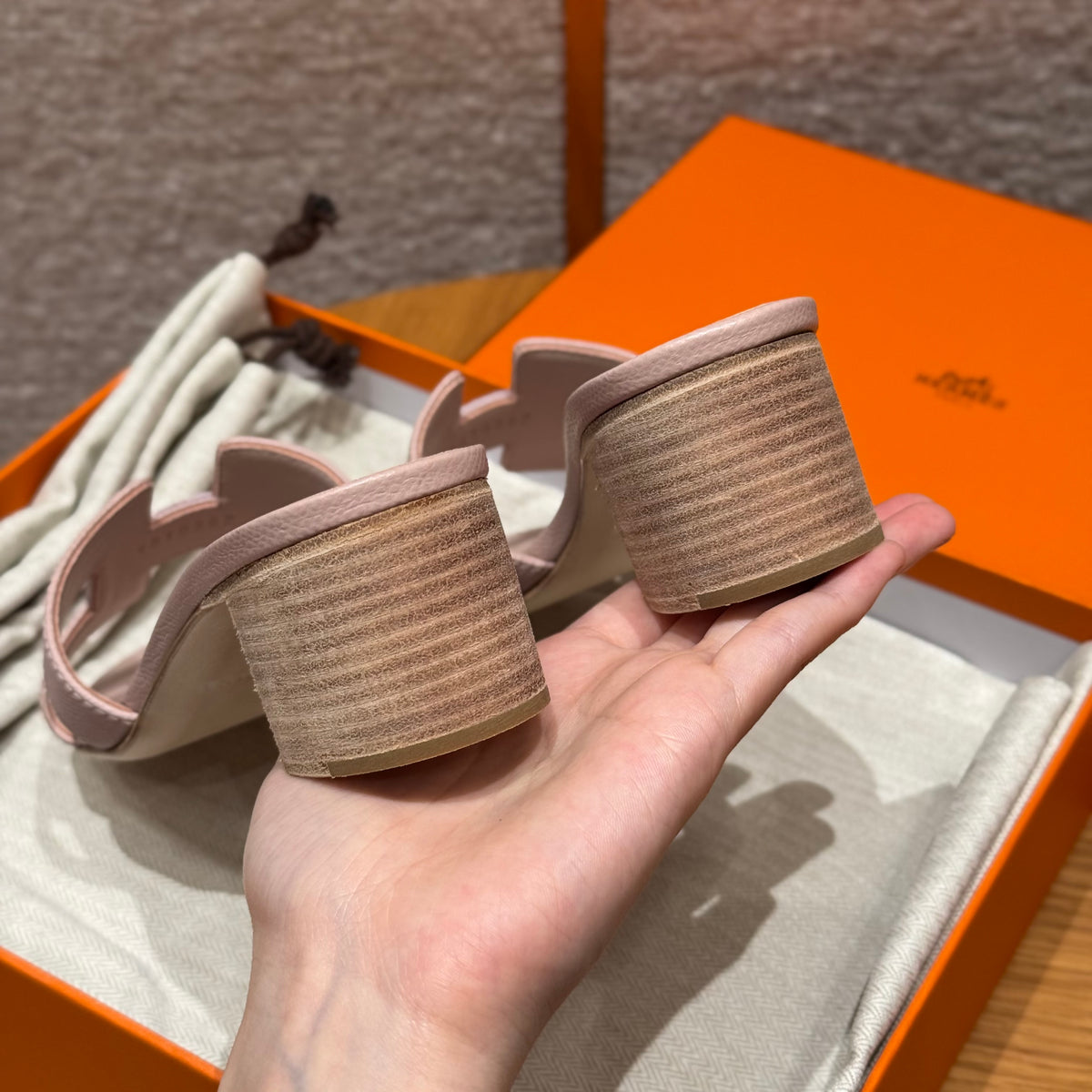 Hermès Oasis - Couro Texturizado