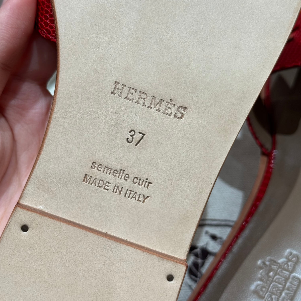 Hermès Oran – Couro Texturizado