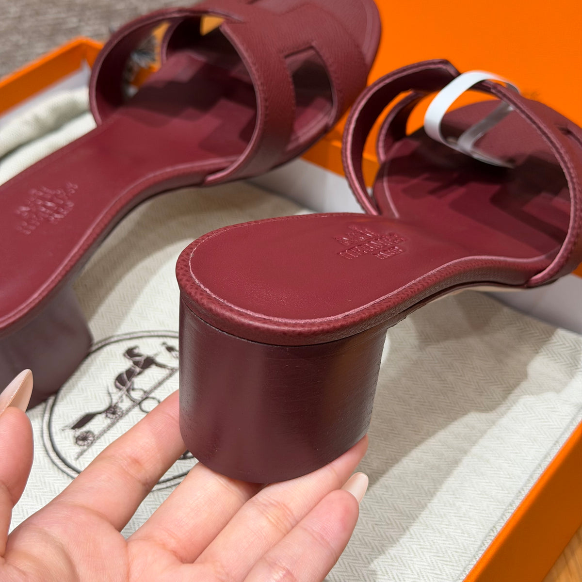 Hermès Oasis - Couro Texturizado