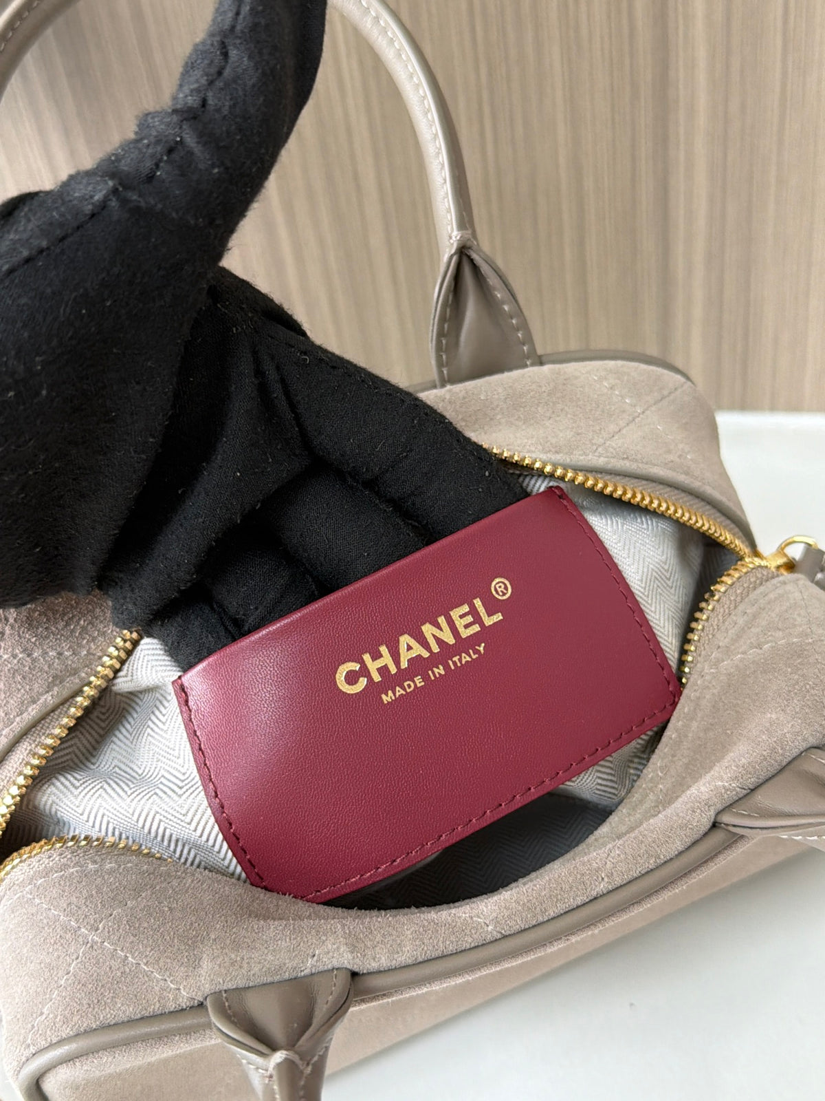 Bolsa Chanel Mini Bowling - 20.5cm