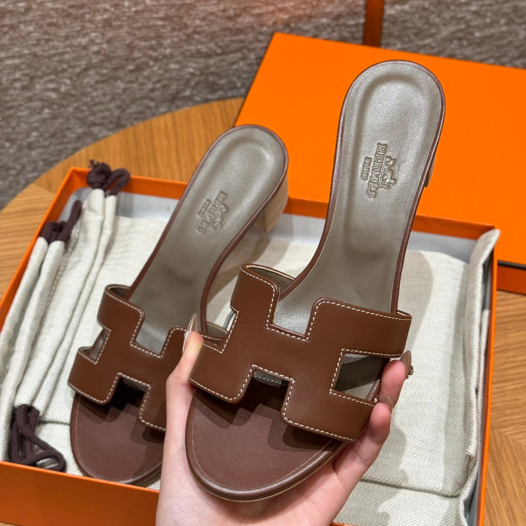 Hermès Oasis - Couro Liso