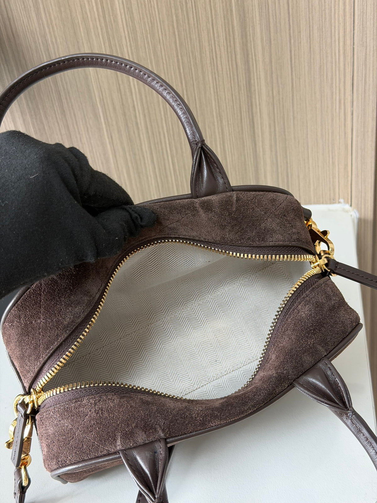 Bolsa Chanel Mini Bowling - 20.5cm