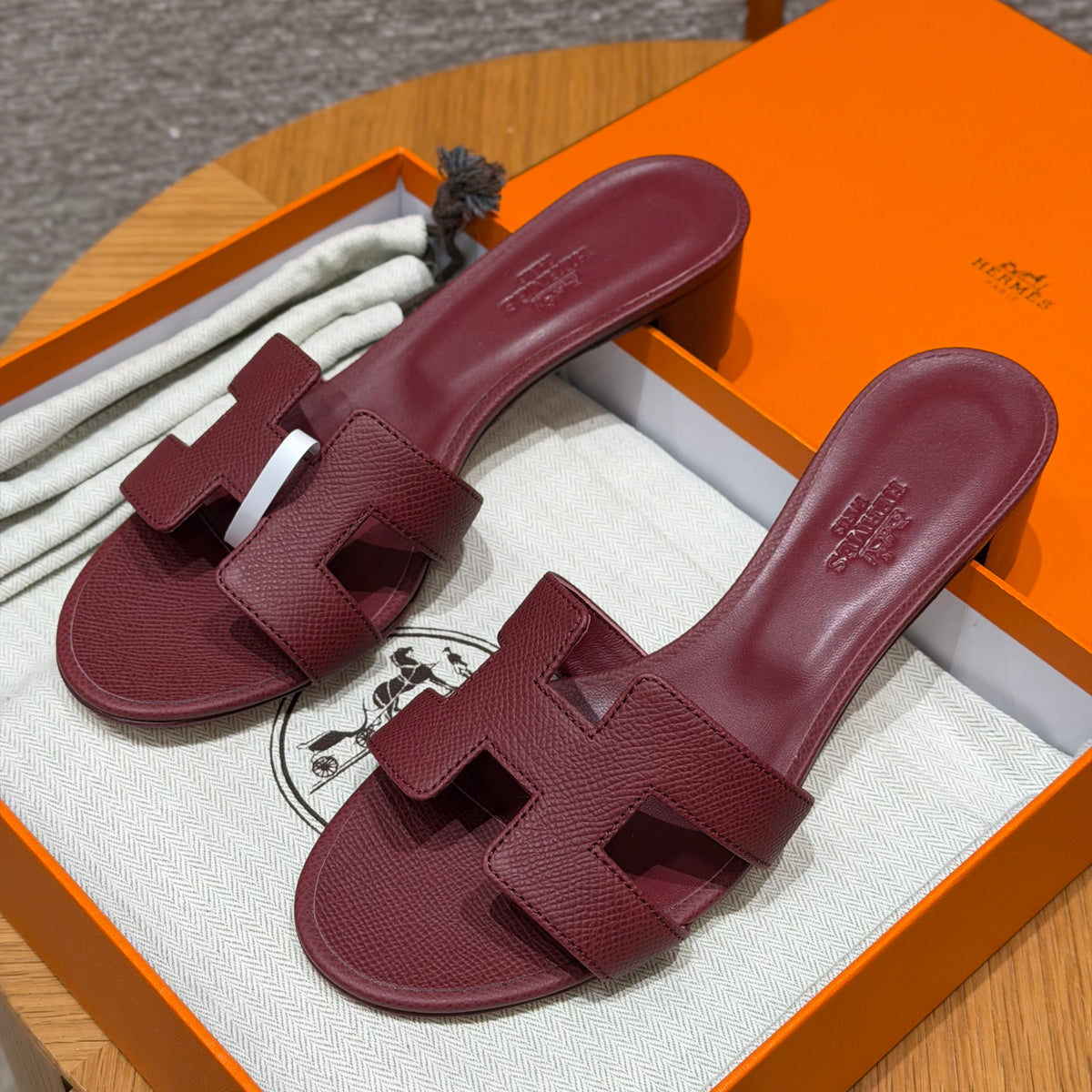 Hermès Oasis - Couro Texturizado