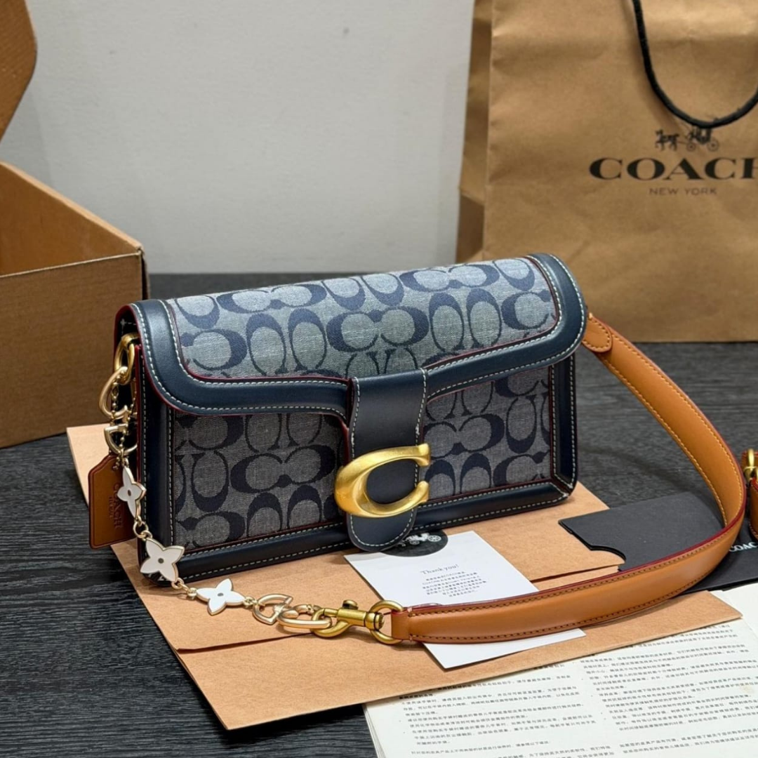 Coach Tabby Signature Denim