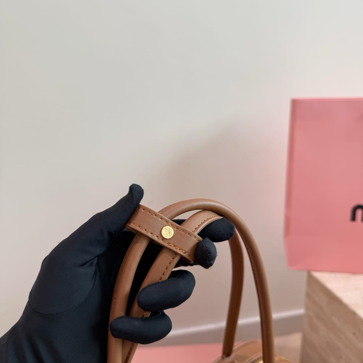 Miu Miu Beau Leather Bag