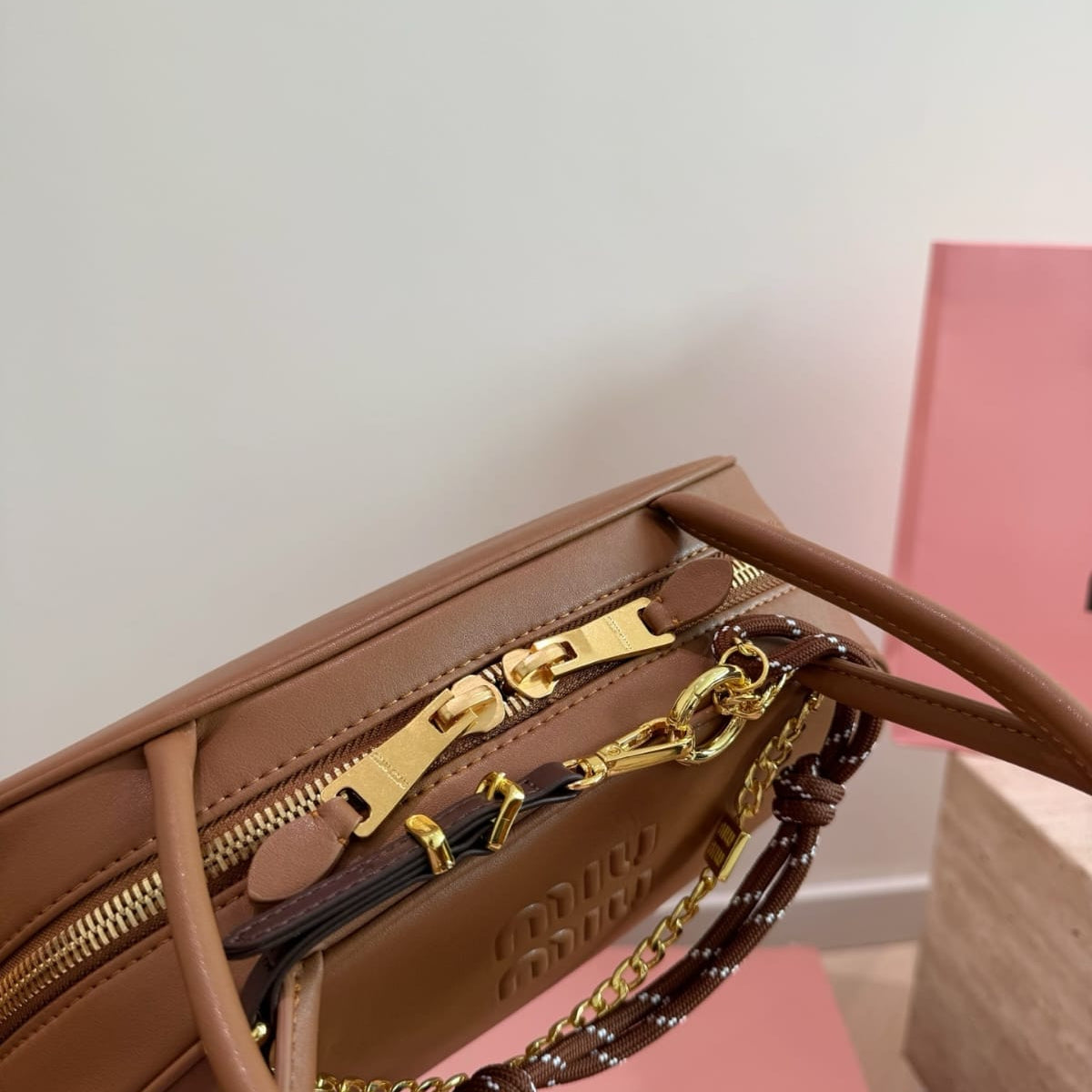 Miu Miu Beau Leather Bag