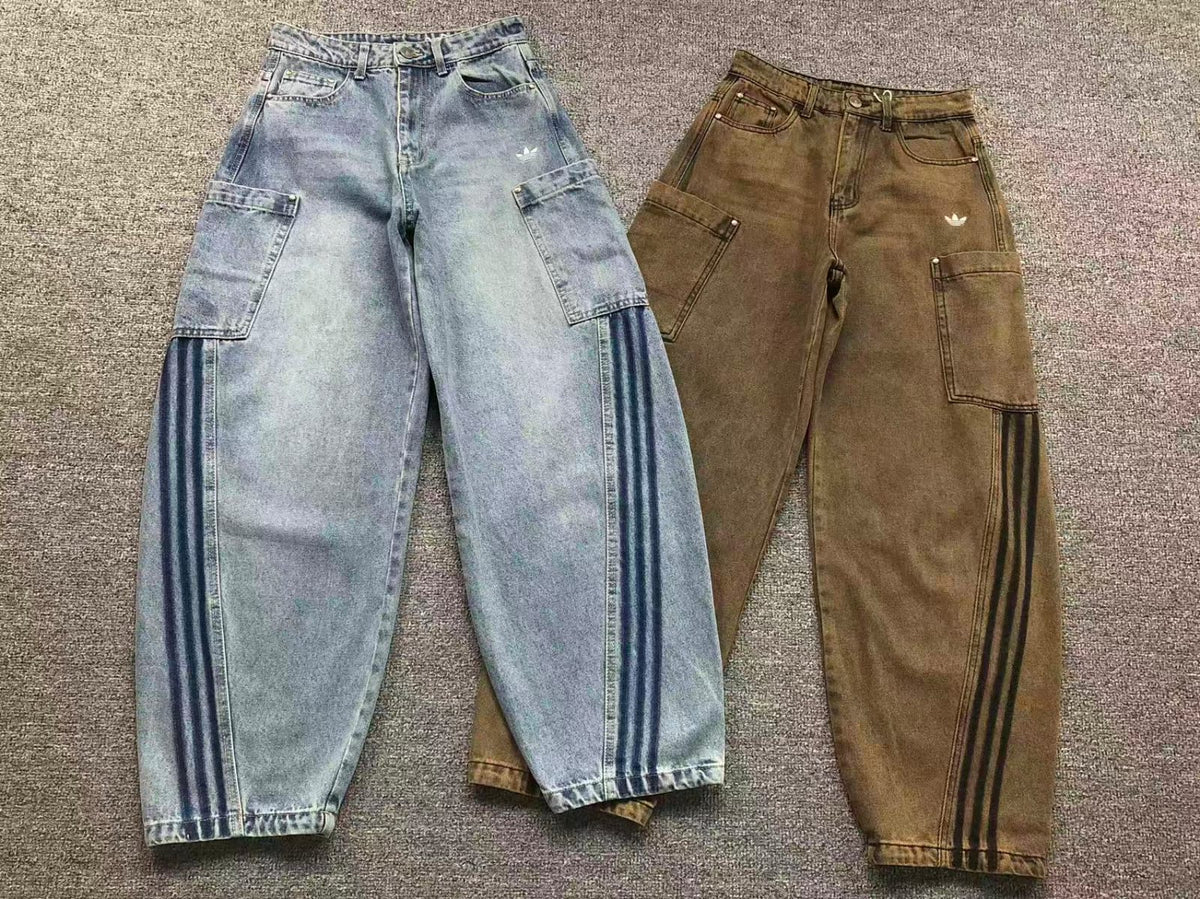 Calça Jeans Cargo Adidas