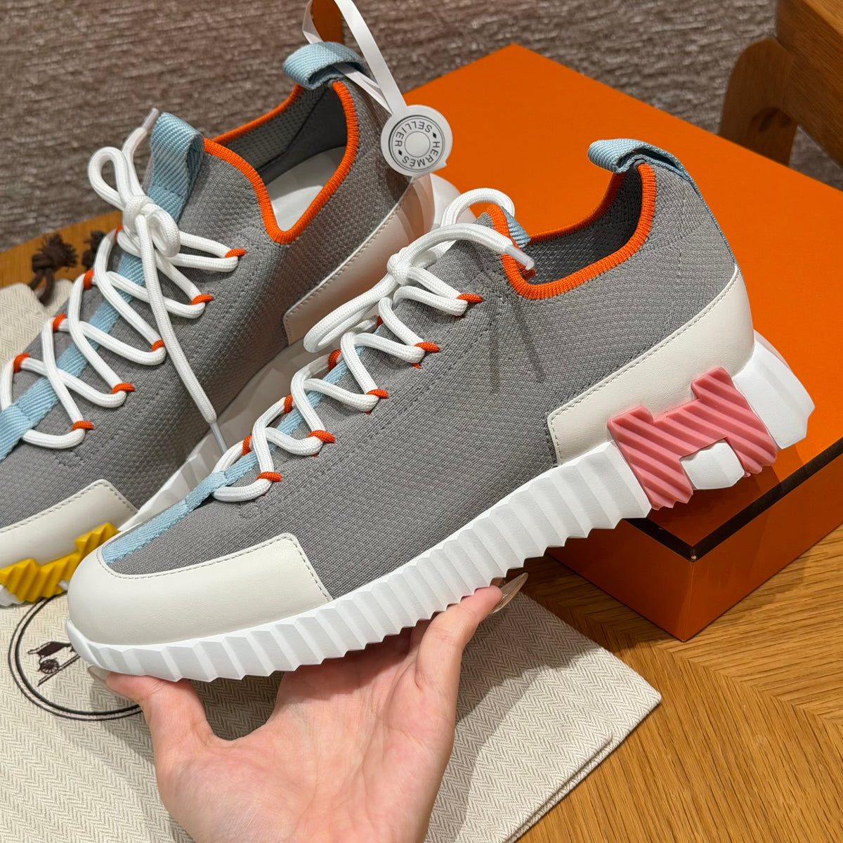 Tênis Hermès Bouncing