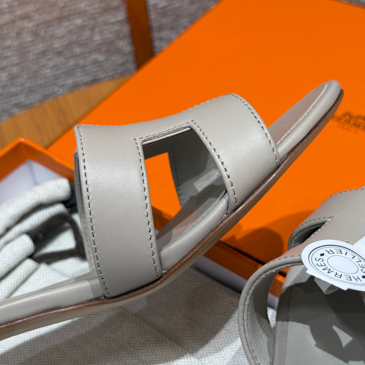 Hermès Oasis - Couro Liso