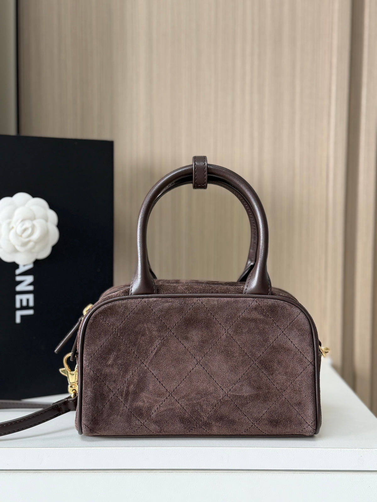 Bolsa Chanel Mini Bowling - 20.5cm