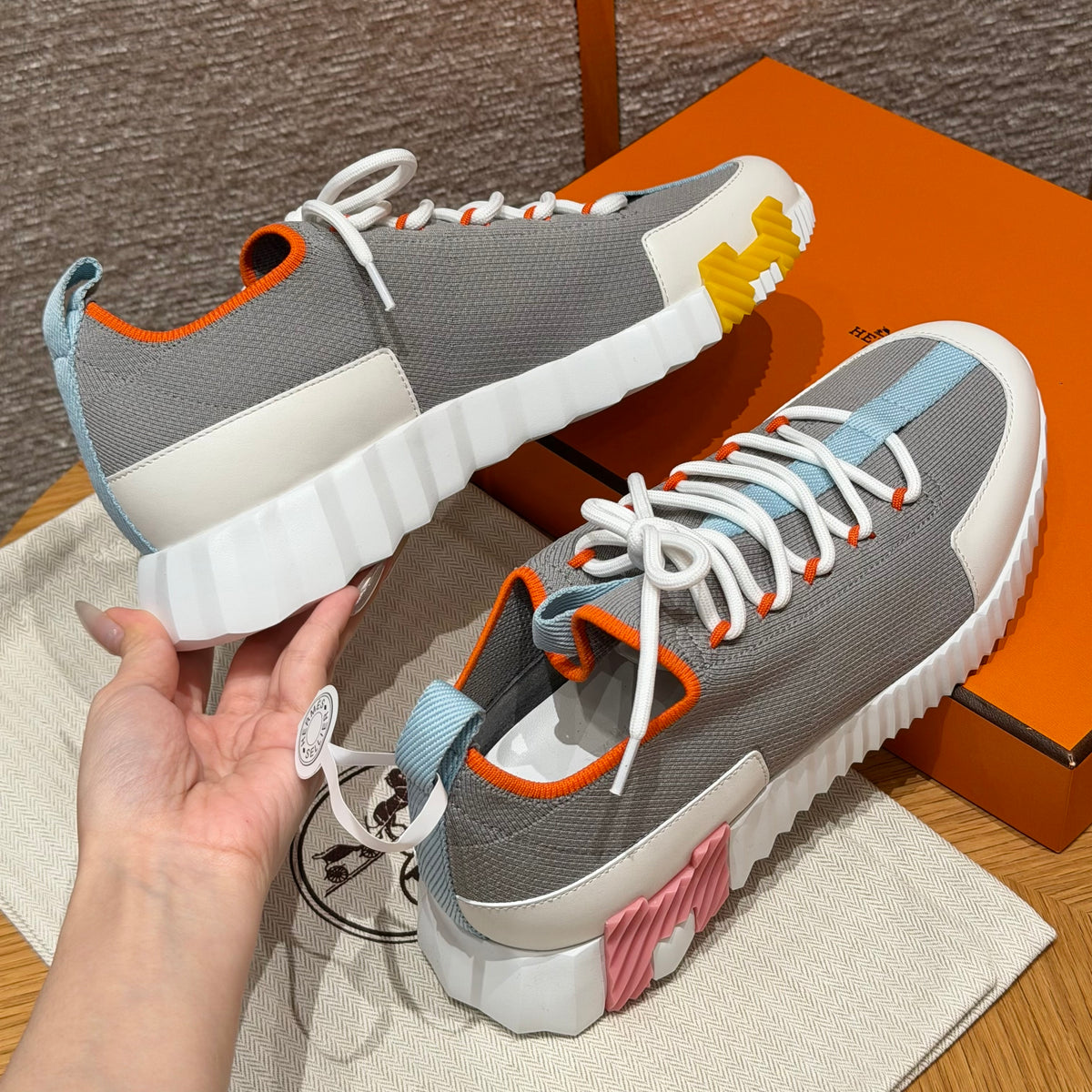Tênis Hermès Bouncing