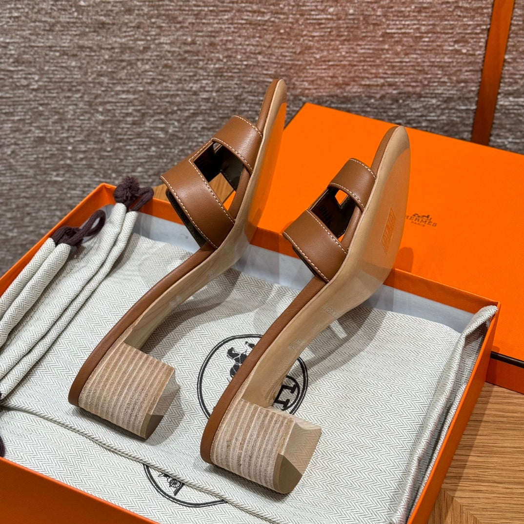 Hermès Oasis - Couro Liso