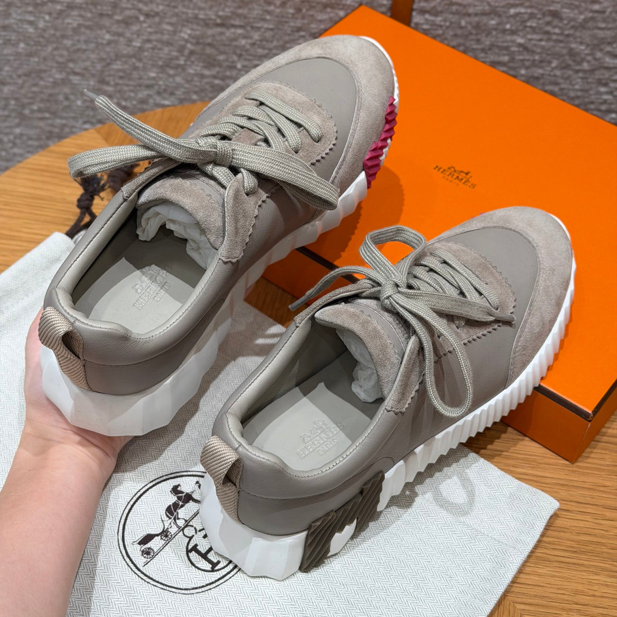 Tênis Hermès Bouncing
