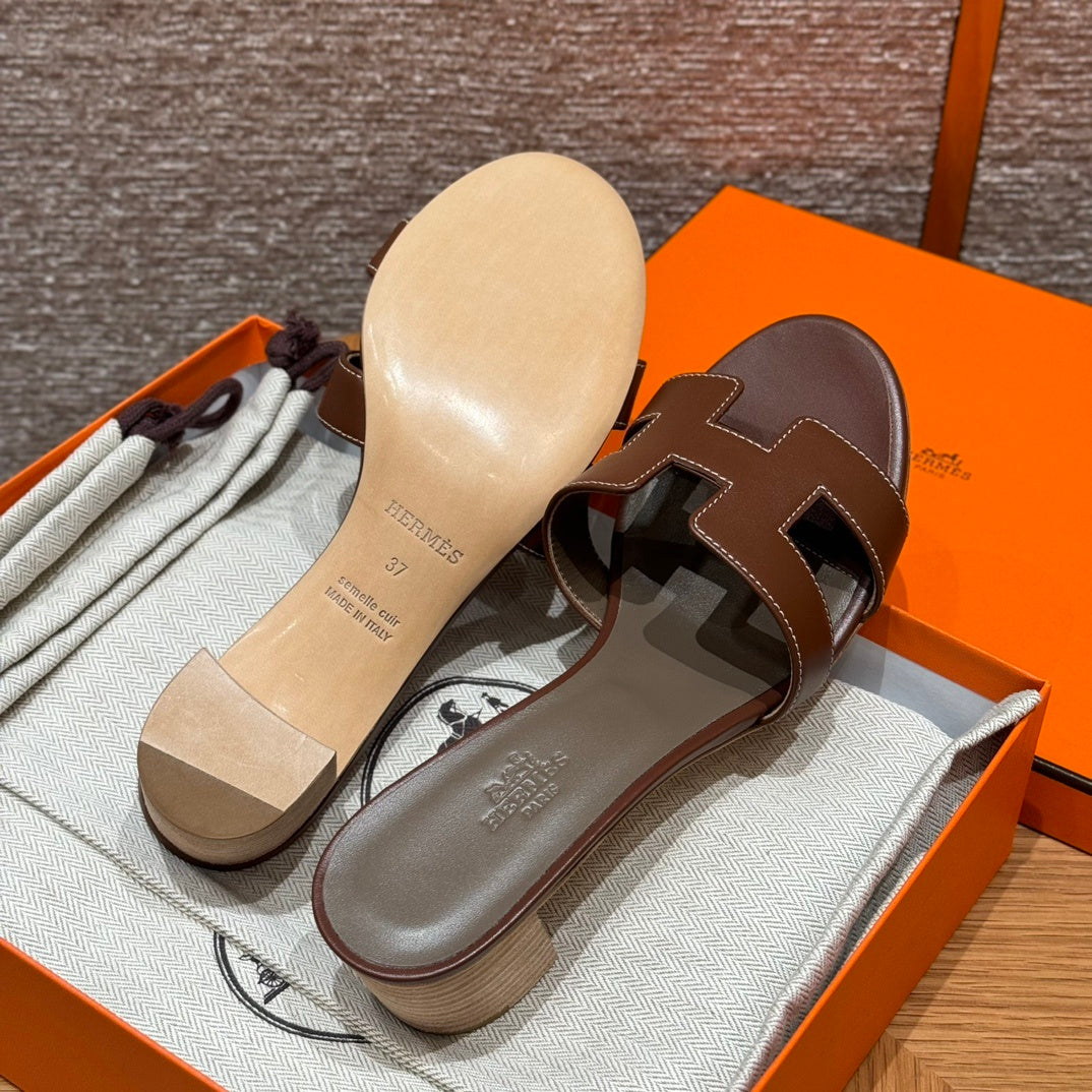 Hermès Oasis - Couro Liso