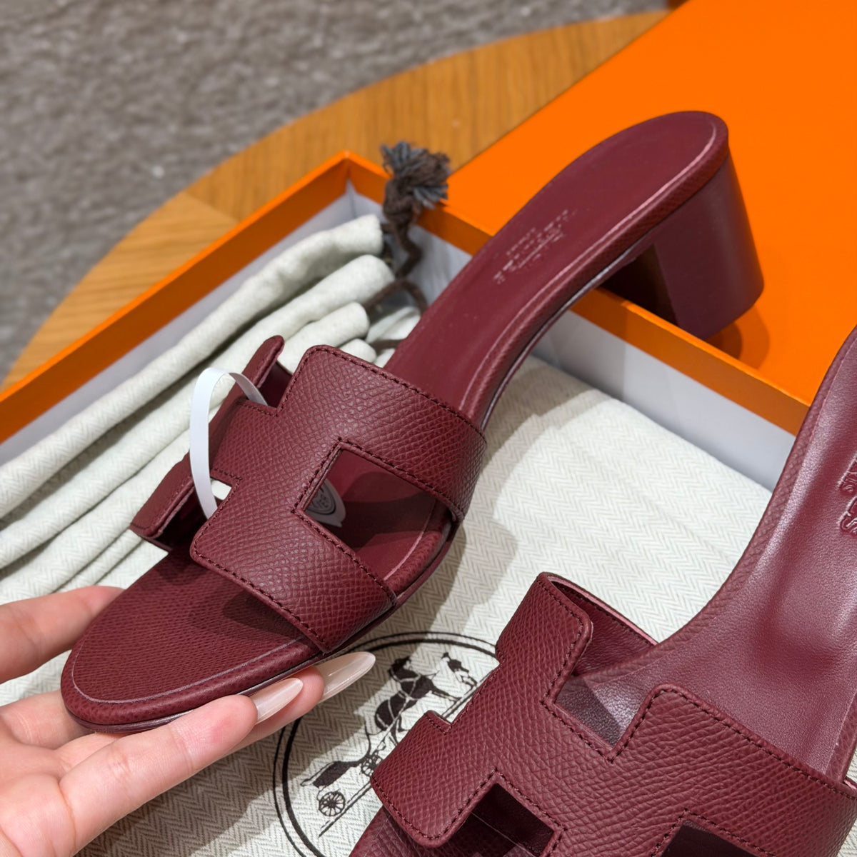 Hermès Oasis - Couro Texturizado
