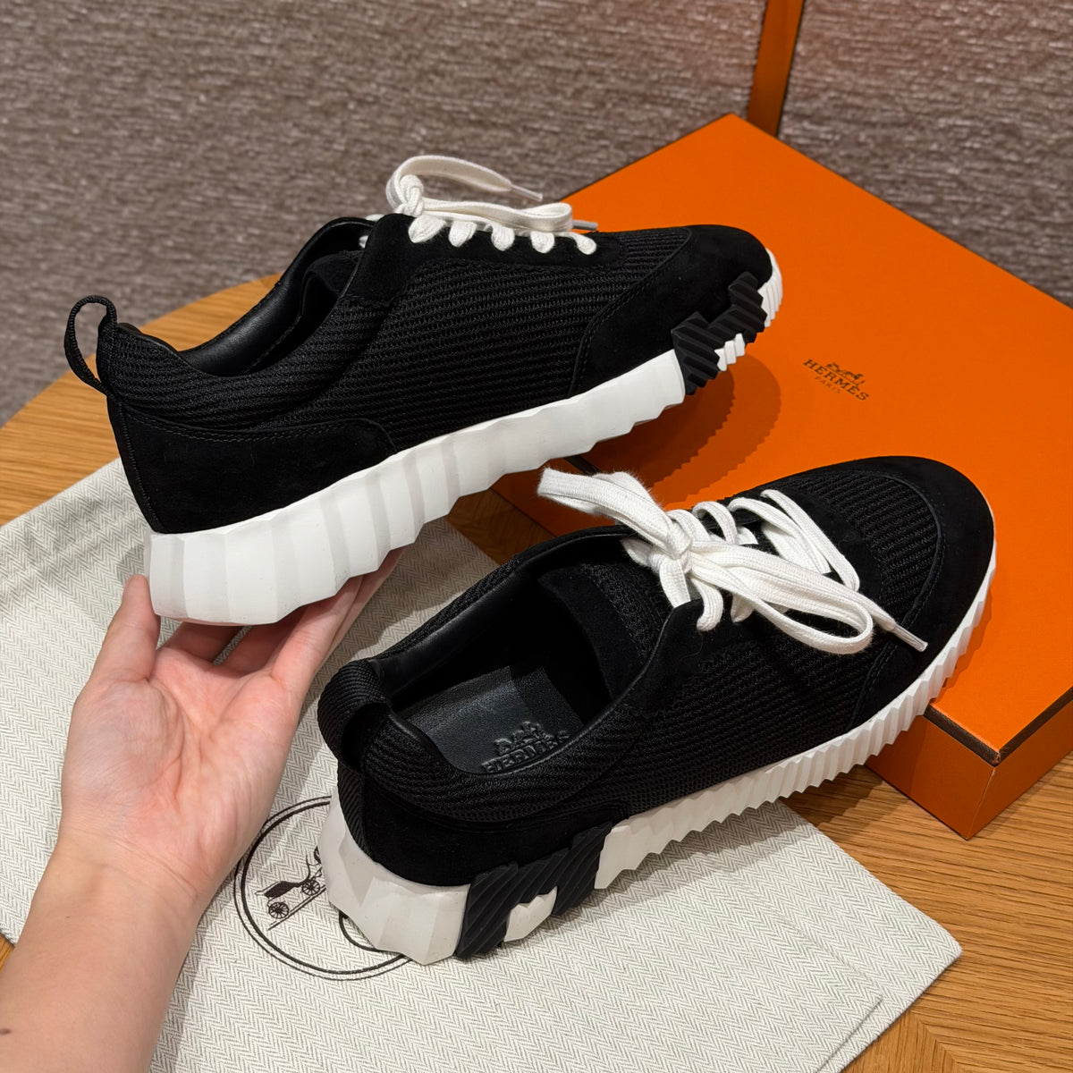 Tênis Hermès Bouncing