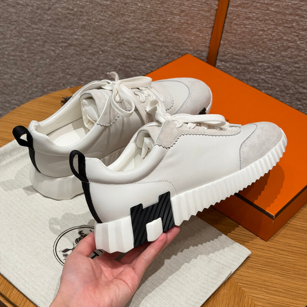 Tênis Hermès Bouncing