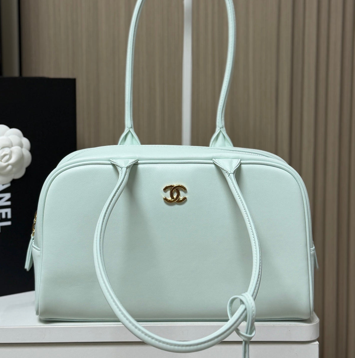 Bolsa Chanel Bowling - 29cm