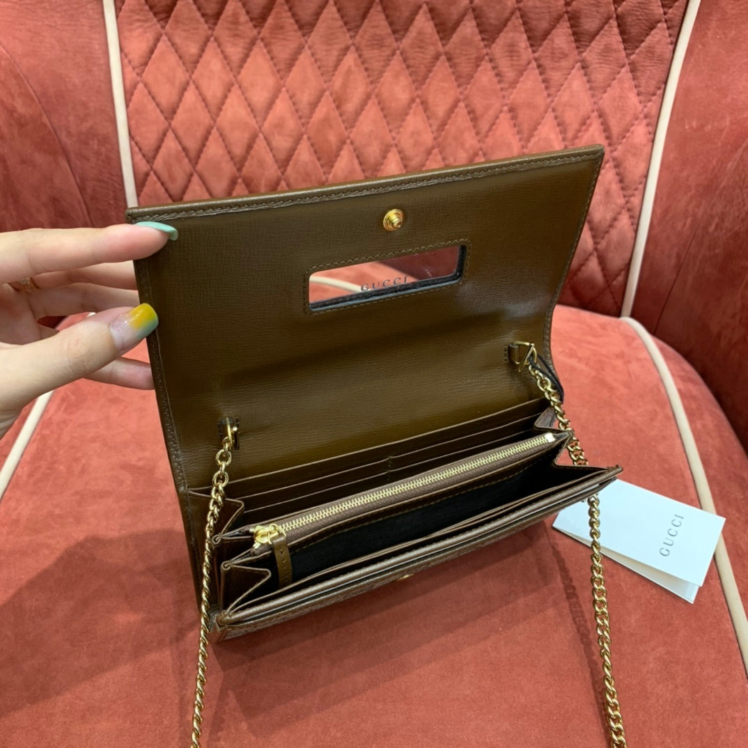 Gucci Horsebit 1955 bag - com alça corrente