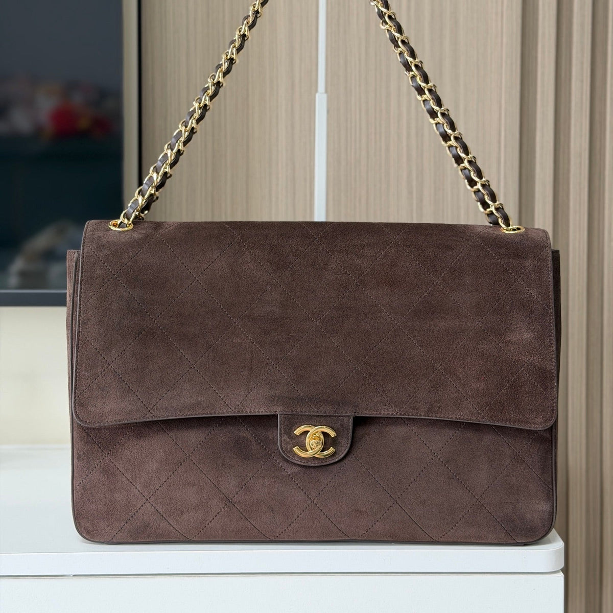 Bolsa Chanel Maxi Flap - 38.5cm