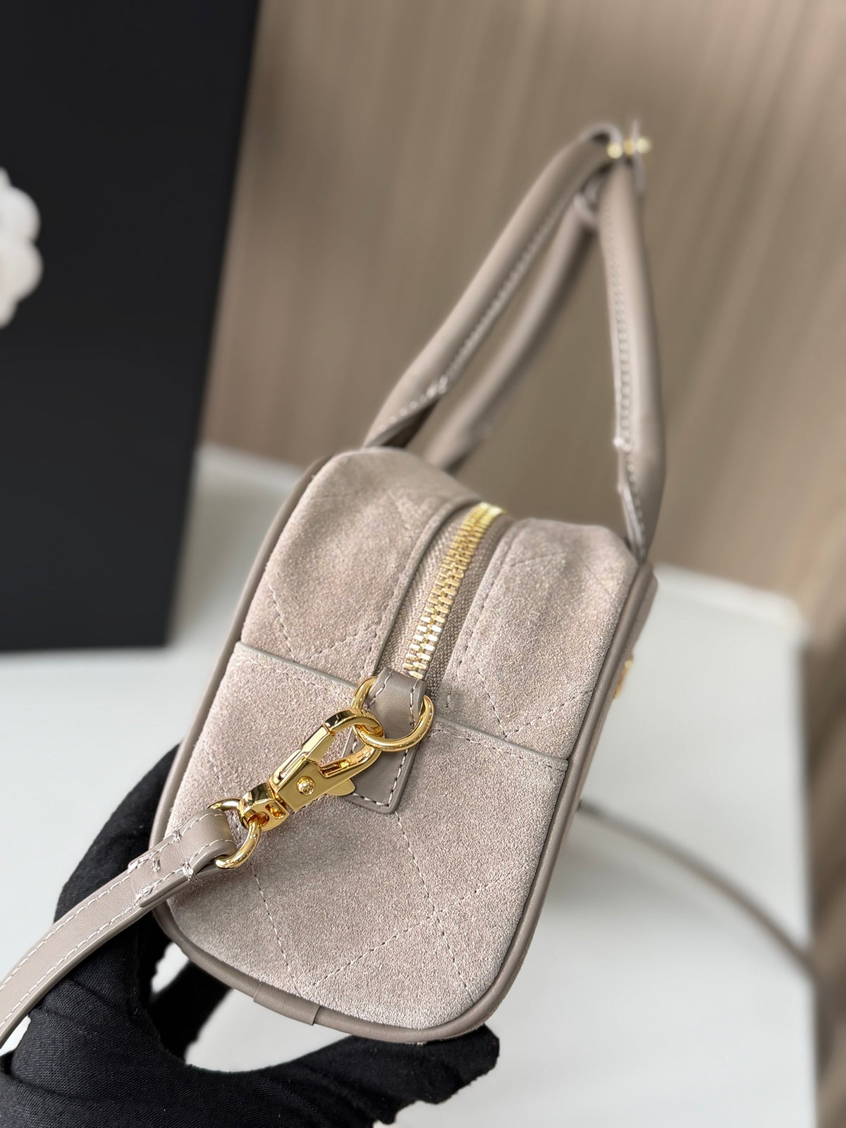 Bolsa Chanel Mini Bowling - 20.5cm