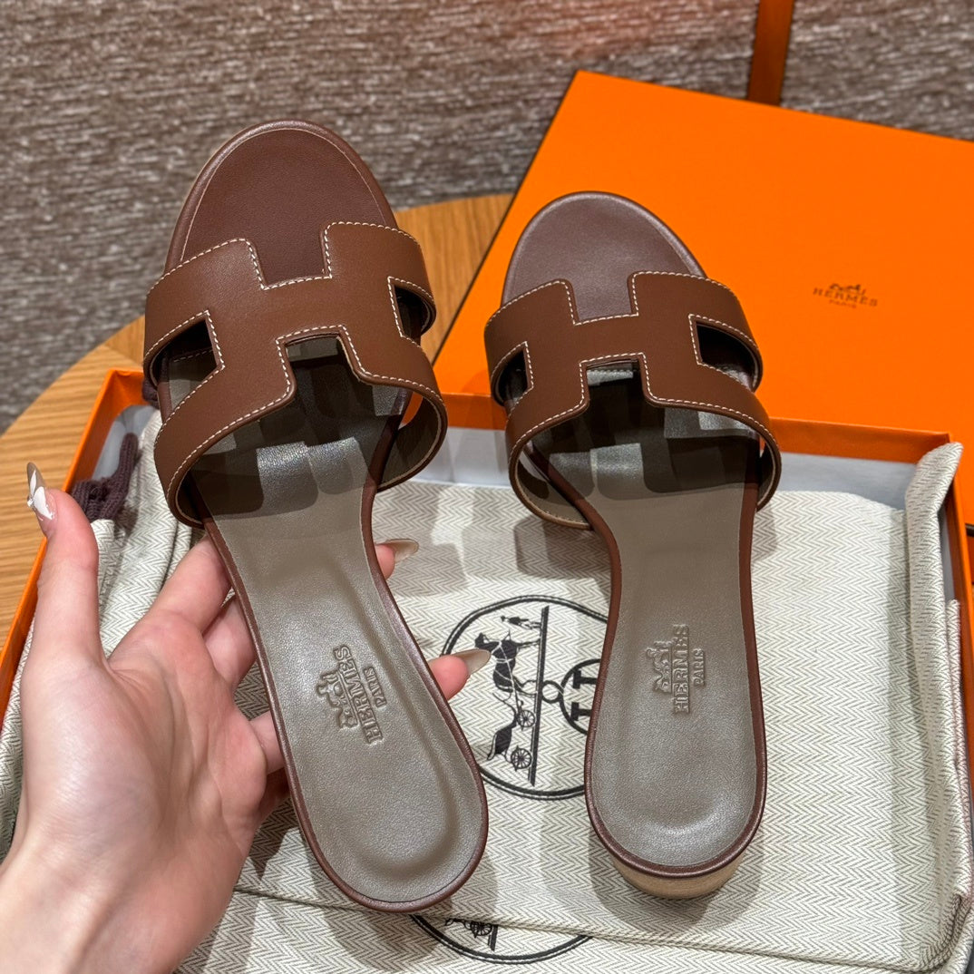 Hermès Oasis - Couro Liso