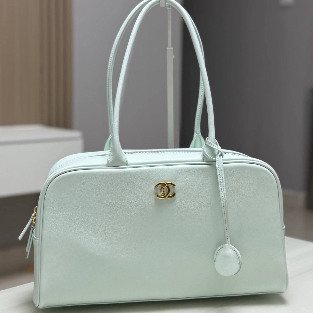 Bolsa Chanel Bowling - 35.5cm