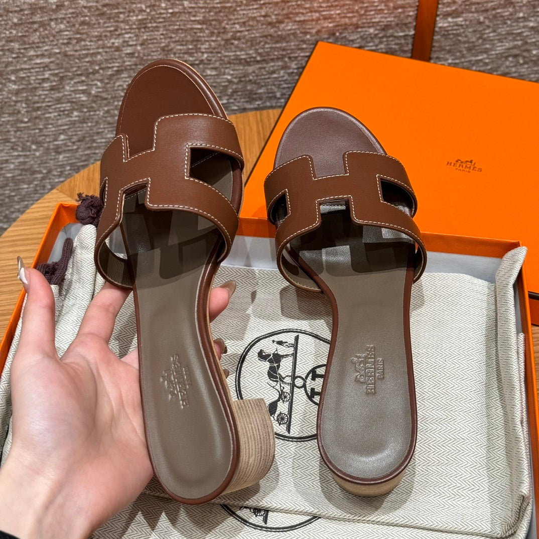Hermès Oasis - Couro Liso