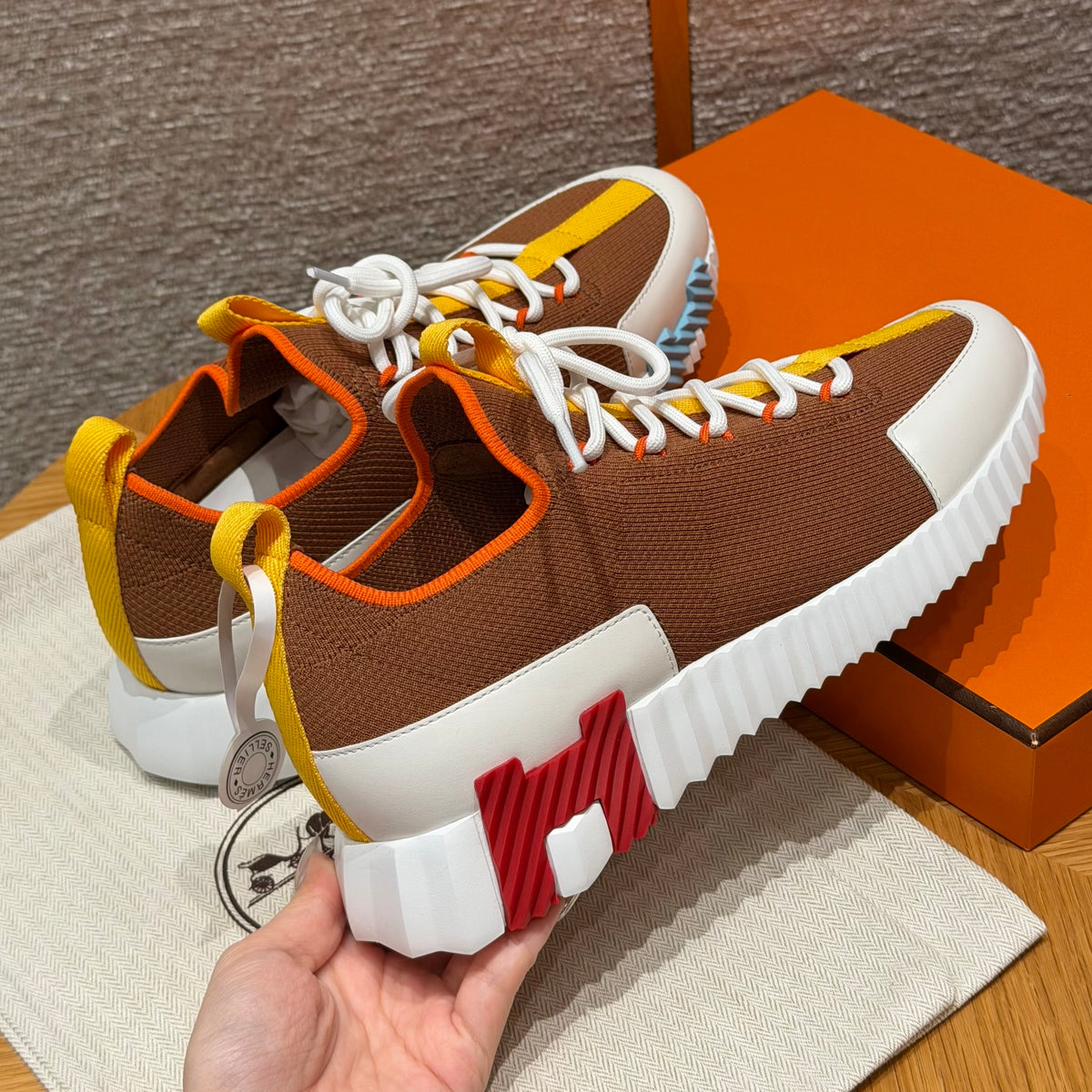 Tênis Hermès Bouncing