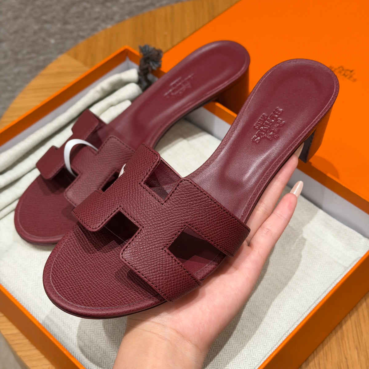 Hermès Oasis - Couro Texturizado