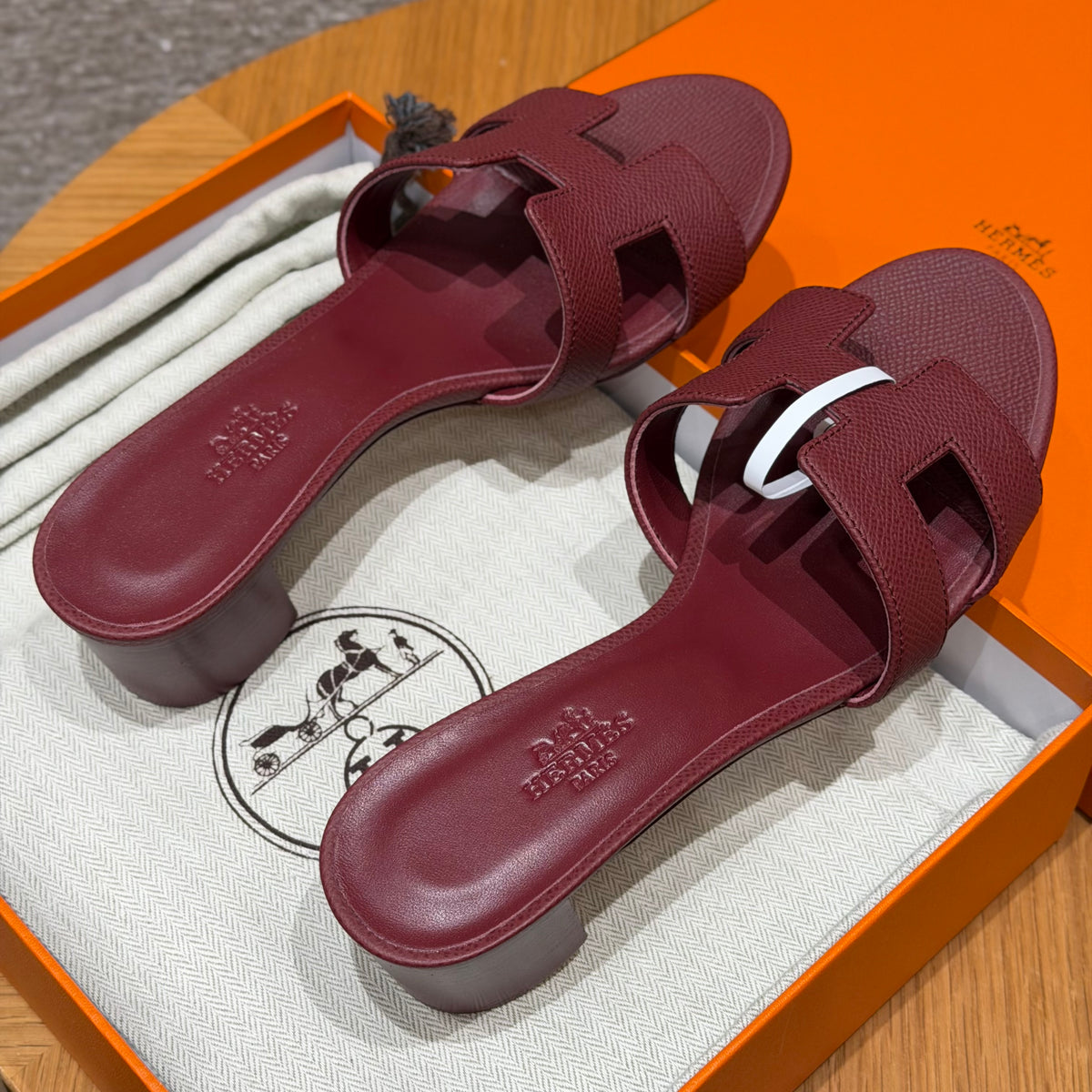 Hermès Oasis - Couro Texturizado