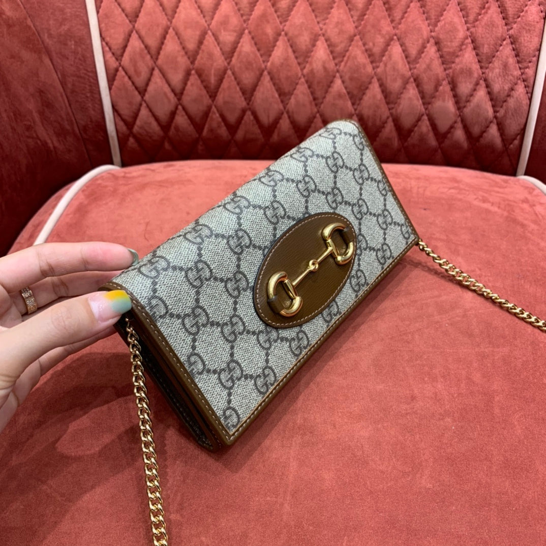 Gucci Horsebit 1955 bag - com alça corrente