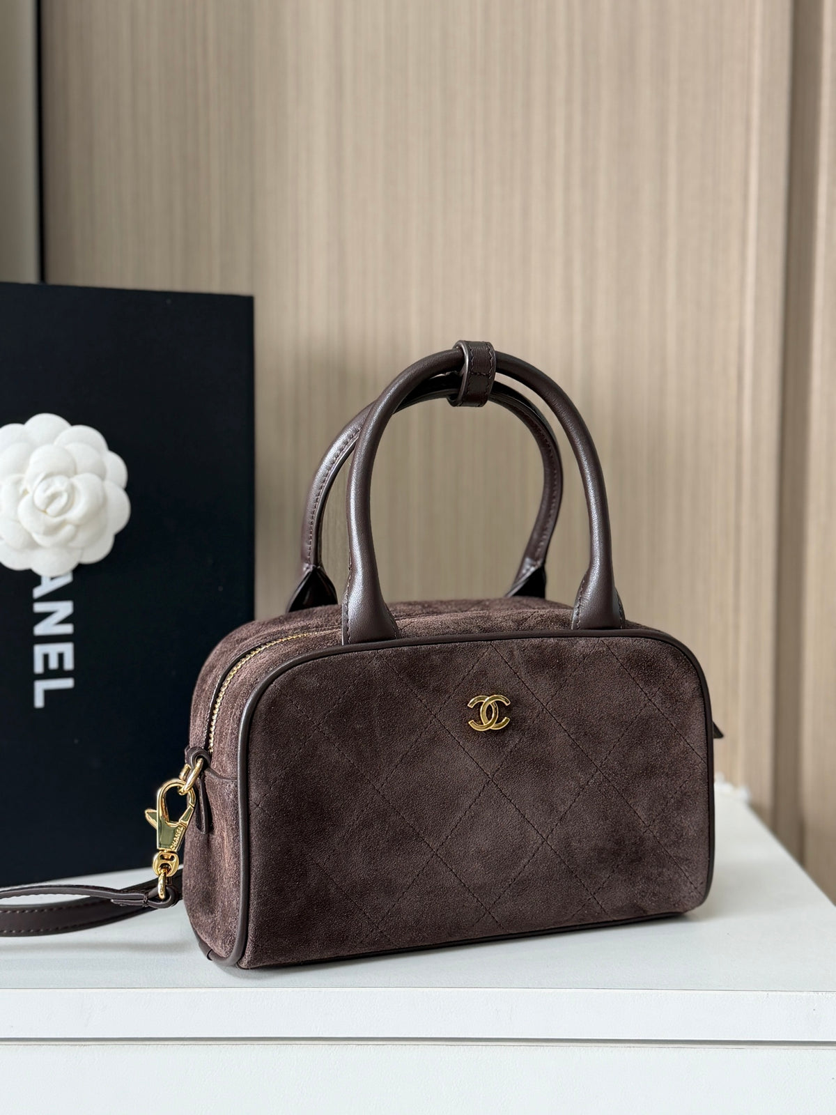 Bolsa Chanel Mini Bowling - 20.5cm