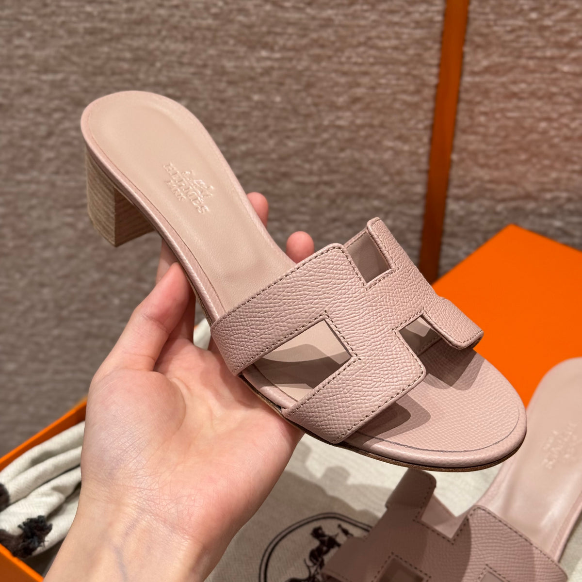 Hermès Oasis - Couro Texturizado